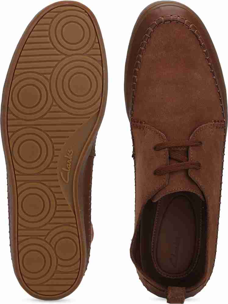 Clarks kessell craft tan suede new arrivals