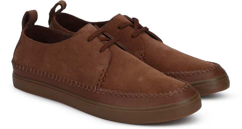CLARKS Kessell Craft Tan Suede Casuals For Men Buy CLARKS