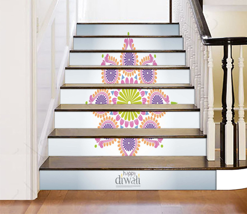 Stairs Decoration Ideas For Diwali | Shelly Lighting