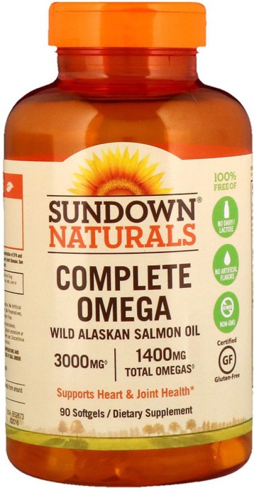 Sundown Naturals Complete Omega 90 Softgels Price in India