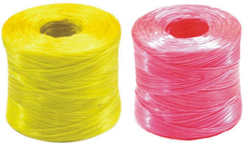 Rope & Cord Polypropylene Twine – Multi-Purpose Twine – 5,500 Feet (Pink)