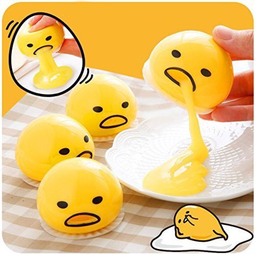 Nabhya Cute Yellow Round Vomiting & Sucking Lazy Egg Yolk Vent Stress  Tricky Game Relief Toys (Pack Of 12 ) Yellow Putty Toy Price in India - Buy  Nabhya Cute Yellow Round