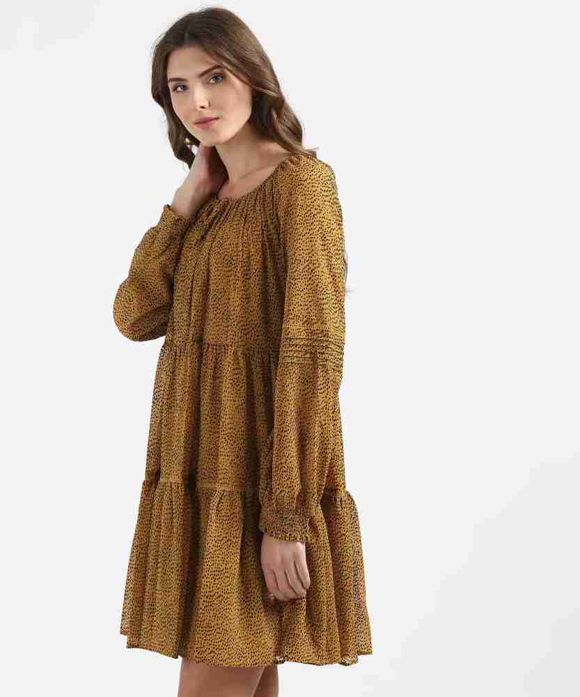 Marks and best sale spencer gold dress