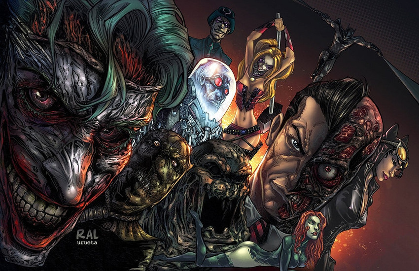 batman and joker comic wallpaper