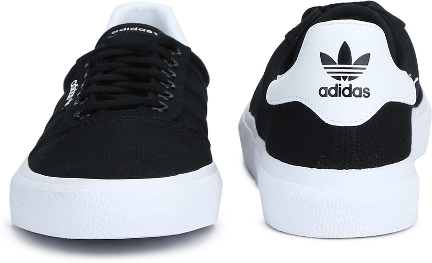 Adidas 3mc black & white contrast canvas shoes new arrivals