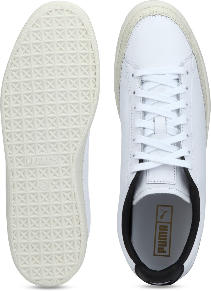 Puma basket trim top block sneakers