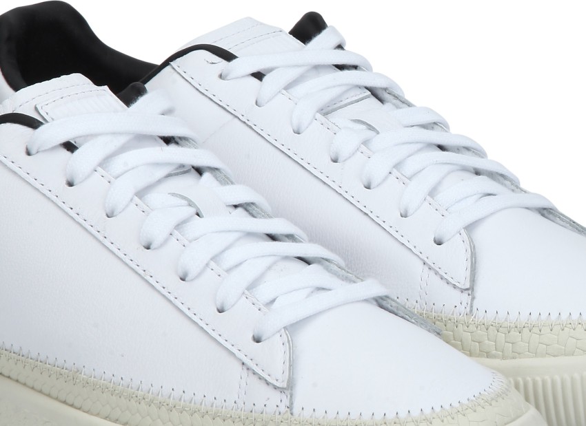 Puma basket hot sale trim shoes