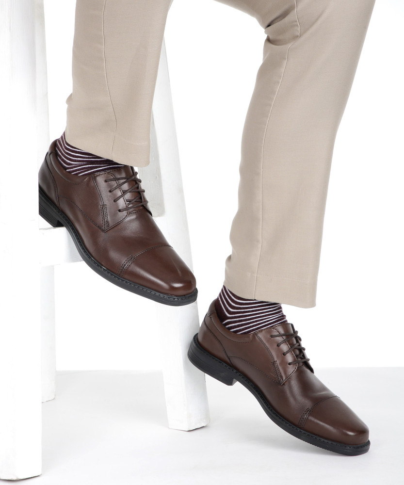 CLARKS Wenham Cap Brown Leather Lace Up For Men Buy CLARKS Wenham Cap Brown Leather Lace Up For Men Online at Best Price Shop Online for Footwears in India Flipkart