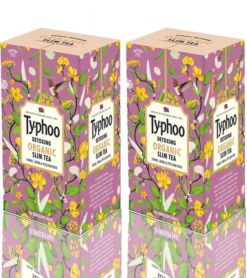 typhoo Detoxing Organic Slim Tea Herbal Tea Bags Box Price in India - Buy  typhoo Detoxing Organic Slim Tea Herbal Tea Bags Box online at