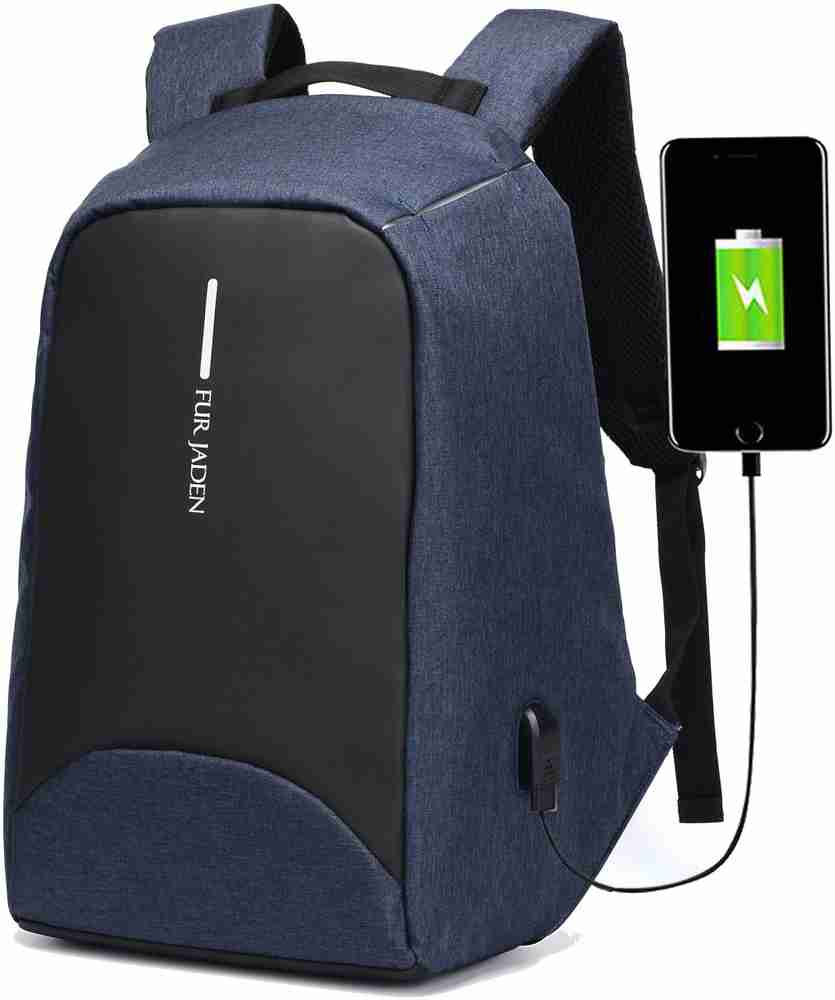 FUR JADEN Anti Theft Waterproof Backpack 17 Trolley Laptop