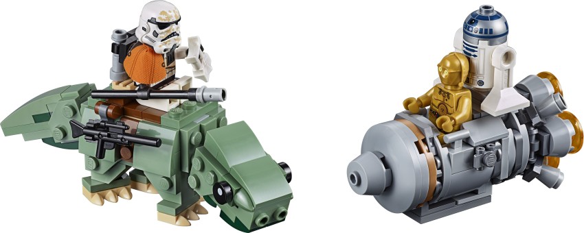 LEGO Escape Pod vs. Dewback Microfighters 177 Pcs Escape Pod vs. Dewback Microfighters 177 Pcs Buy Escape Pod vs. Dewback Microfighters toys in India. shop for LEGO products in India. Flipkart