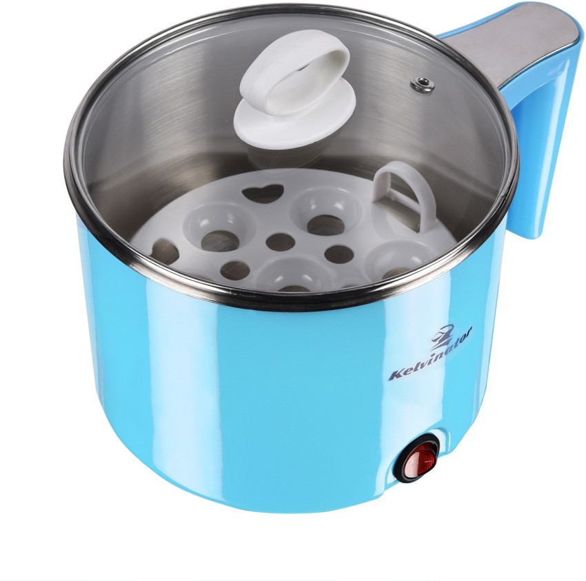 Electric Hot Pot Rapid Noodles Cooker Multi-Functional Mini Pot 1L