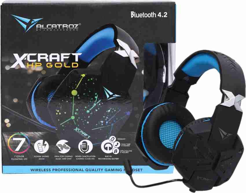 Alcatroz X CRAFT HP GOLD 2000 Bluetooth Gaming Headset Price in