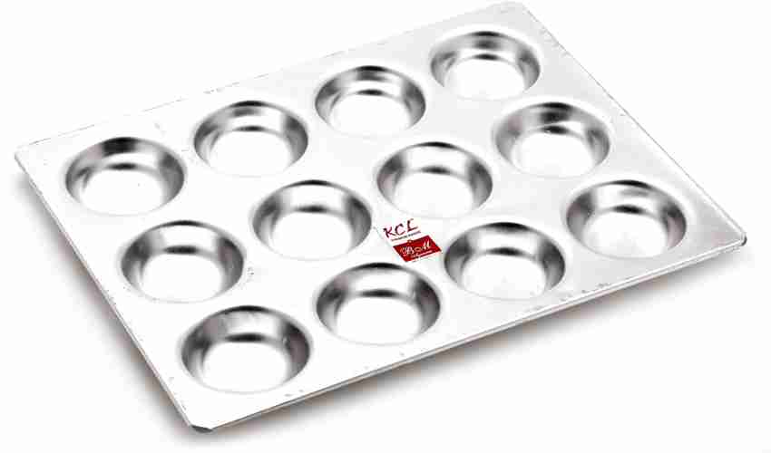 ALUMINIUM MUFFIN MOULD - 12 CAVITY