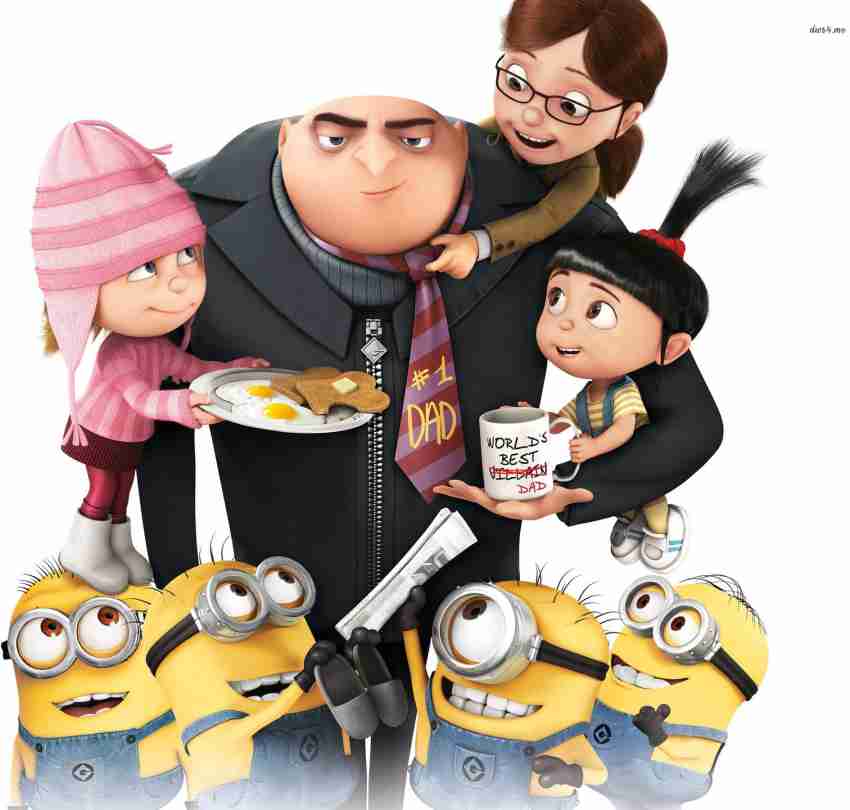 agnes and minions despicable me 2