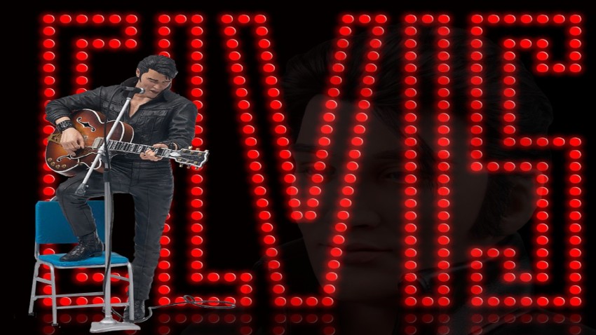 Elvis Presley white rock and roll grey guitar HD phone wallpaper   Peakpx