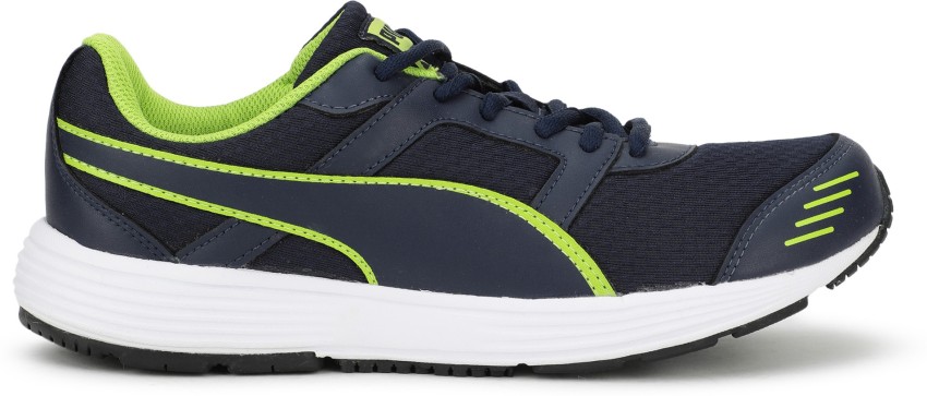 PUMA Harbour DP Running Shoe For Men Buy Peacoat Limepunch Color PUMA Harbour DP Running Shoe For Men Online at Best Price Shop Online for Footwears in India Flipkart