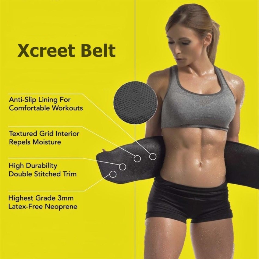 XCREET Sweat Shaper Belt, Slimming belt, Waist shaper, Tummy