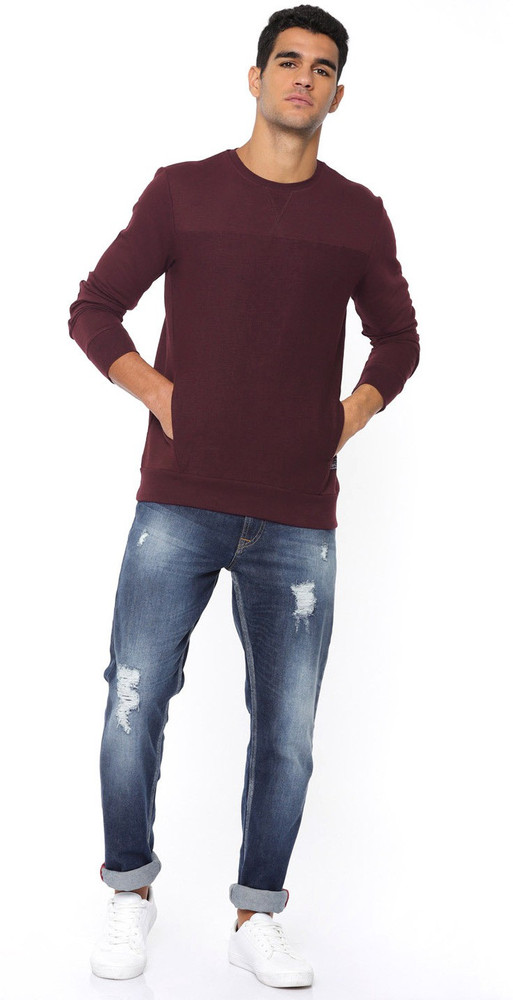 ELABORADO Full Sleeve Solid Men Sweatshirt Buy ELABORADO Full Sleeve Solid Men Sweatshirt Online at Best Prices in India Flipkart