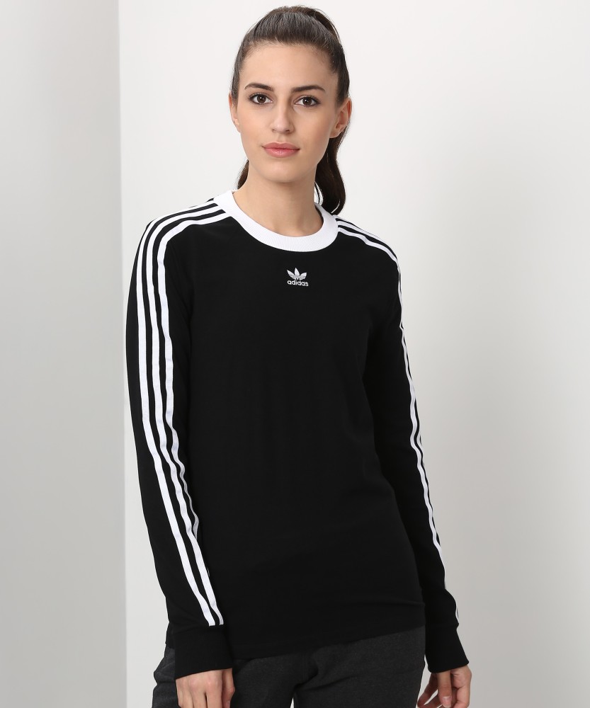 ADIDAS Full Sleeve Solid Women Sweatshirt Buy Black ADIDAS Full Sleeve Solid Women Sweatshirt Online at Best Prices in India Flipkart