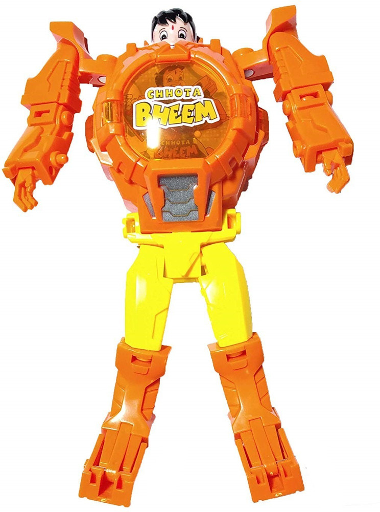 ExaltedCollection Choota Bheem Transformer Robot Toy Convert to