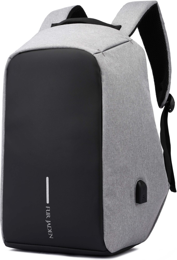 Fur Jaden backpacksmen  Buy FUR JADEN Black 20L Anti Theft Bag 156 Inch  Laptop Backpack with USB Charging Port Online  Nykaa Fashion