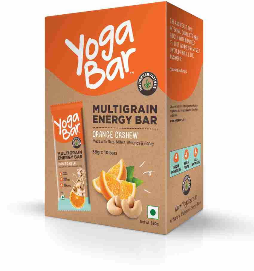 Yogabar Multigrain Energy Bar Box Price in India - Buy Yogabar