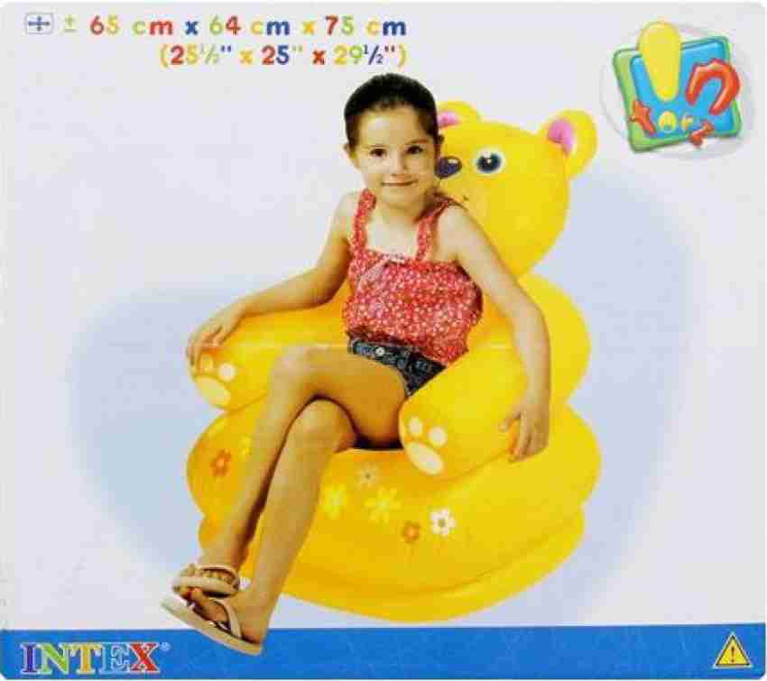 Anvi Happy Animal Chair Assortment Inflatable Air Chair Yellow Inflatable Sofa Chair Price in India Buy Anvi Happy Animal Chair Assortment Inflatable Air Chair Yellow Inflatable Sofa Chair online at F...