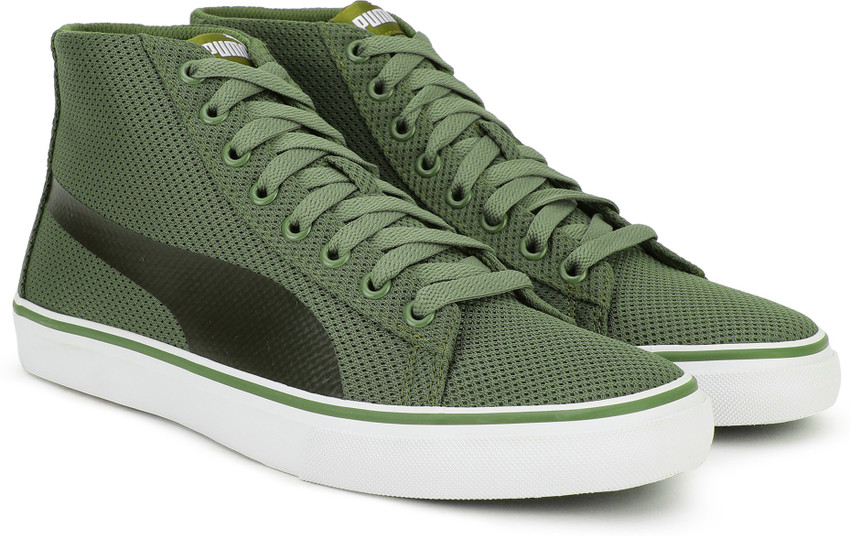 Puma men's troop mid knit idp sneakers hot sale