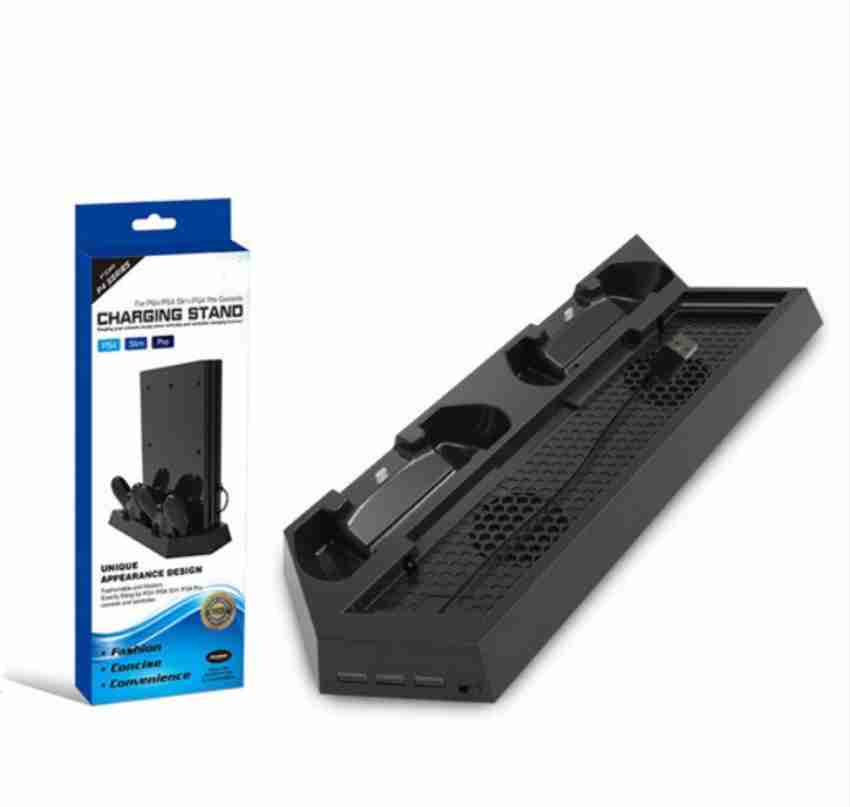 Dobe Vertical Stand with Cooling Fan Dual Charger Charging Dock