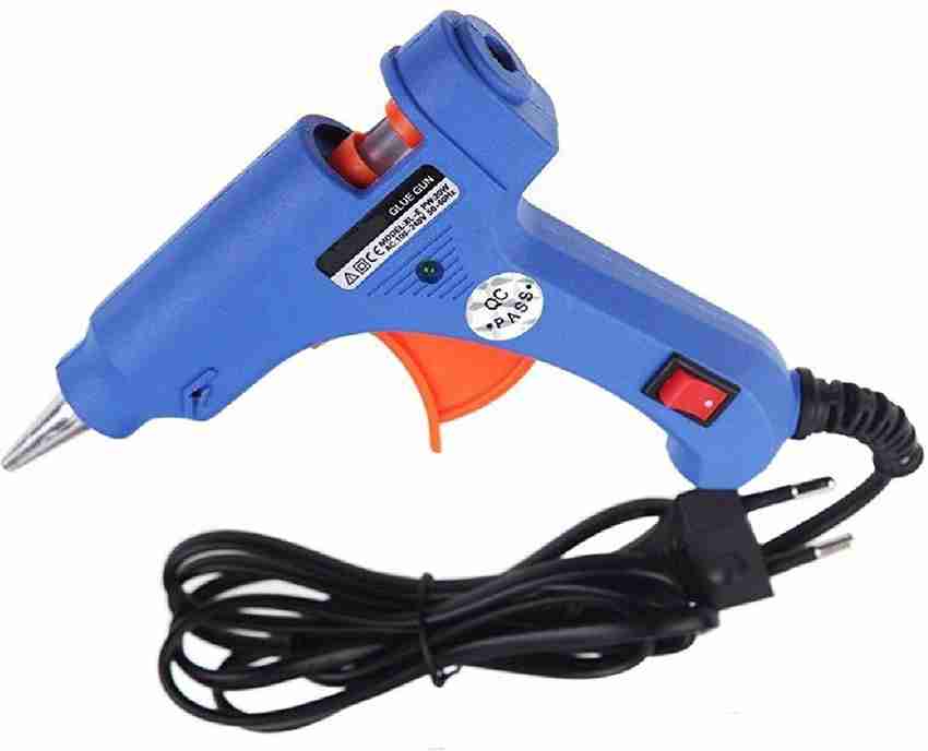 Blue hot glue gun deals