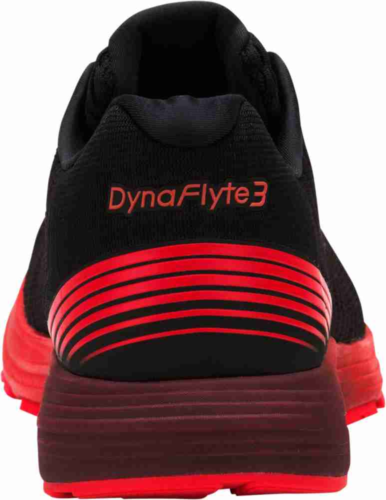 Asics DYNAFLYTE 3 BLACK RED ALERT Running Shoes For Men Buy Asics DYNAFLYTE 3 BLACK RED ALERT Running Shoes For Men Online at Best Price Shop Online for Footwears in India Flipkart