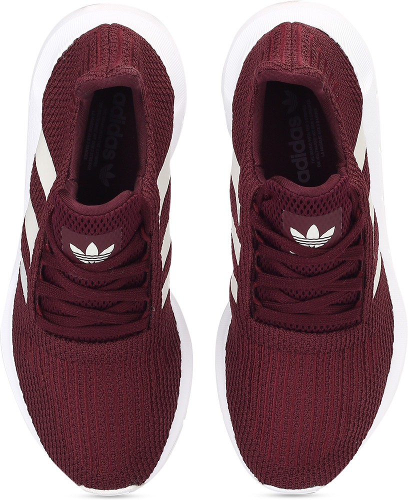 Adidas originals women's top swift run shoes maroon