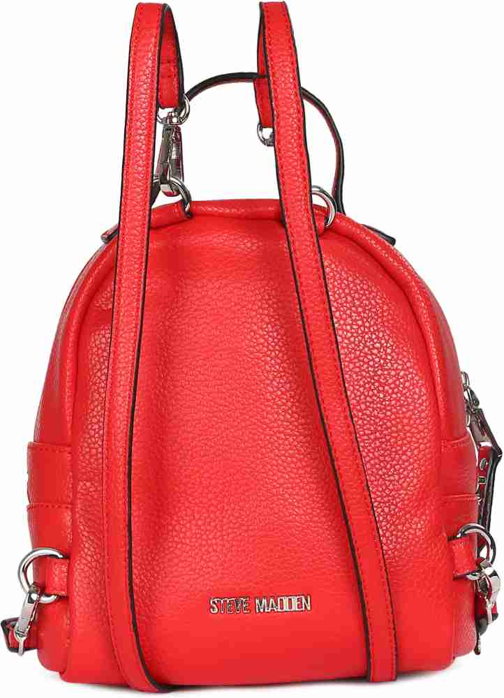 Steve madden outlet backpack red