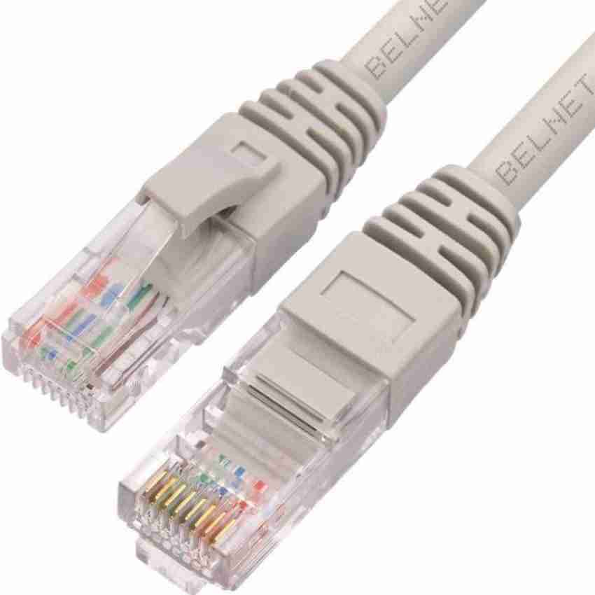 Bestor Ethernet Cable 1 m Cat 8 Long Ethernet Cable High Speed/Triple  Shielded, Weatherproof/Heavy Duty 40 Gigabit Network RJ45 Cable, Patch  Cables & LAN Cable with Gold Plated RJ45 Connector, for Outdoor
