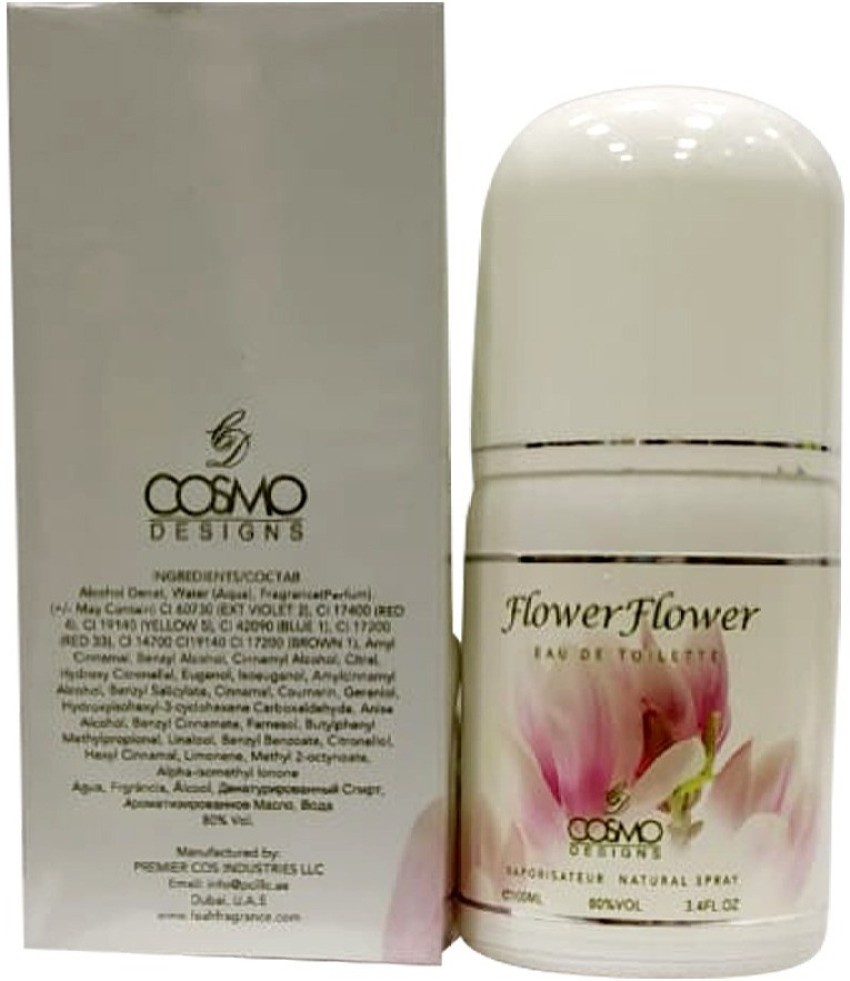 Buy COSMO DESIGNS FLOWER FLOWER PERFUME Perfume 100 ml Online In