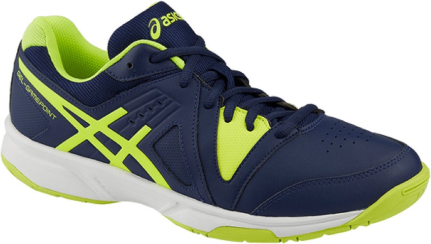 Asics GEL GAMEPOINT Running Shoes For Men Buy ING BL SY YW T Color Asics GEL GAMEPOINT Running Shoes For Men Online at Best Price Shop Online for Footwears in