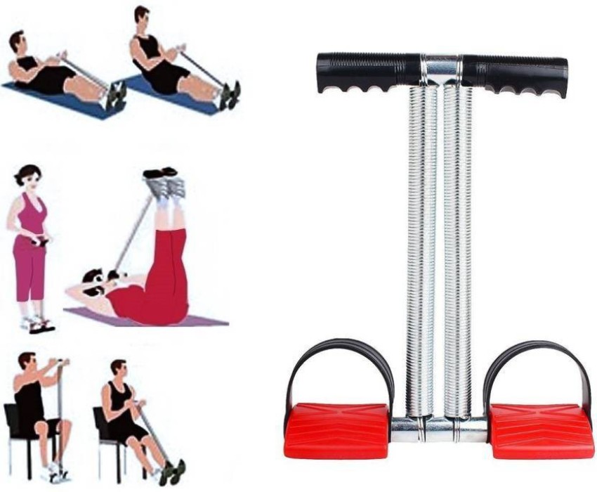 66% OFF on Caxon Tummy Trimmer Double Spring Ab Exerciser(Black) on Flipkart