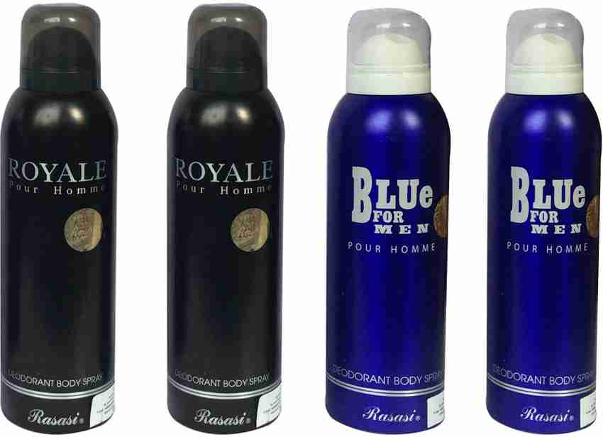 Royale pour homme online deodorant body spray