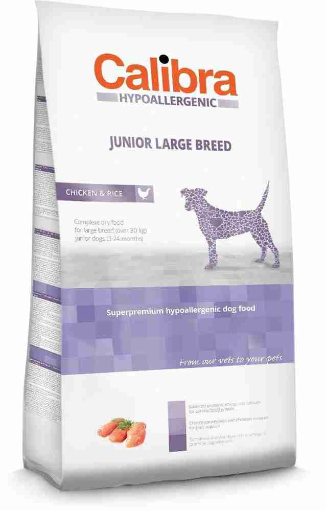 calibra Chicken Rice Hypoallergenic Dog Food 3 kg for Junior Large Breed Dog Rice Chicken 3 kg Dry Adult Dog Food Price in India Buy calibra Chicken Rice Hypoallergenic