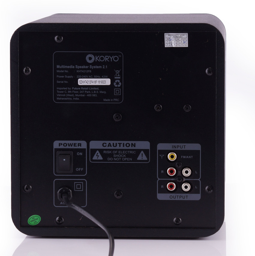 Buy KORYO KHT4212FB 42 W Bluetooth Home Theatre Online from