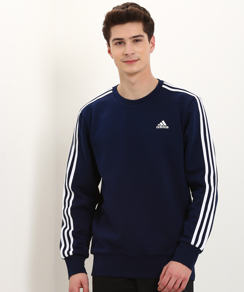 Adidas full sleeve solid men's 2024 sweatshirt