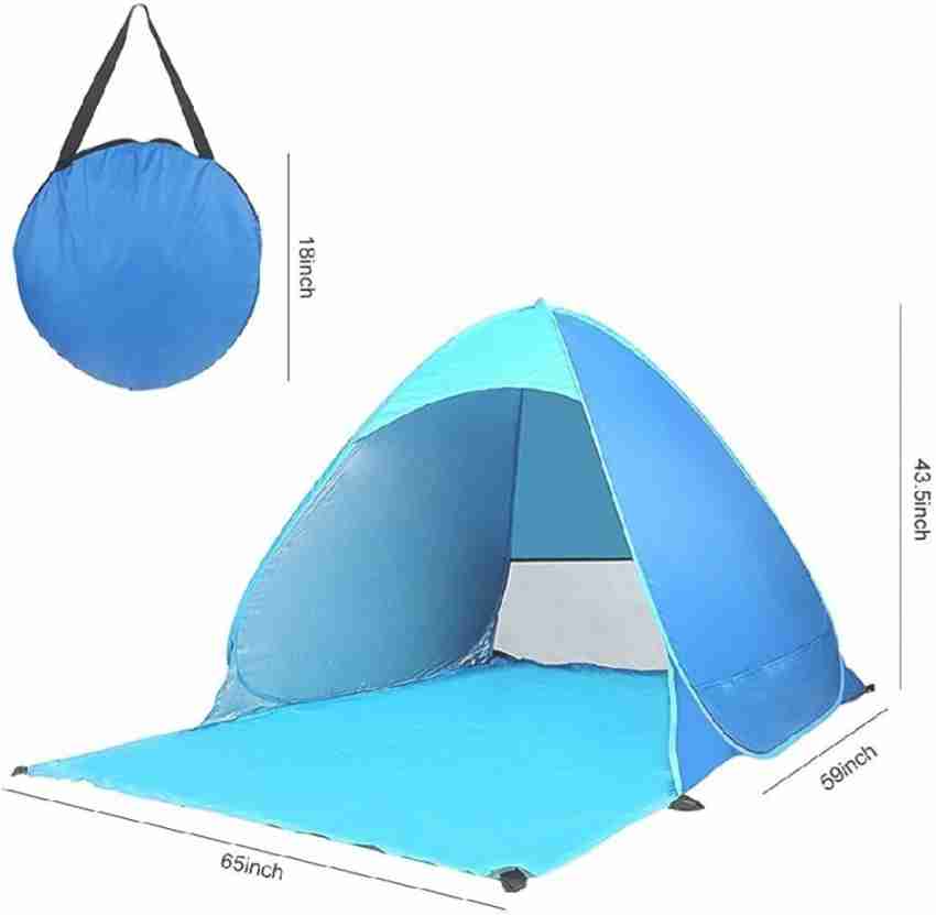 Buy Epakky Outdoor Portable Beach Tent, Sun Shelter Sunshade for Beaches  Tent - For Kids, Outing, Hikings, Couple, Picnics Online at Best Prices in  India - Sports & Fitness