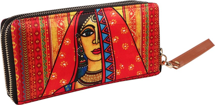 All Things Sundar Girls Casual Multicolor Fabric Wallet Multicolor Price in India Flipkart