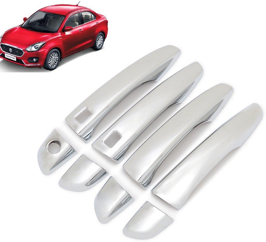 ok tested Door Handle Chrome Cover with Sensor Hole for Maruti Dzire Top End Model Type 3 Maruti Swift Dzire Car Door Handle Price in India Buy ok tested Door Handle Chrome