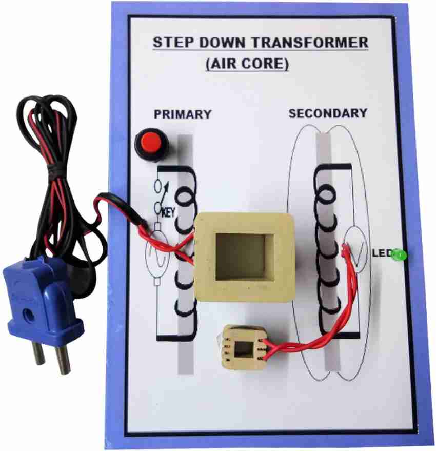 MELODY's Step Down Transformer (Air Core) Physics Science Working Model  Educational Electronic Hobby Kit Price in India - Buy MELODY's Step Down  Transformer (Air Core) Physics Science Working Model Educational Electronic  Hobby