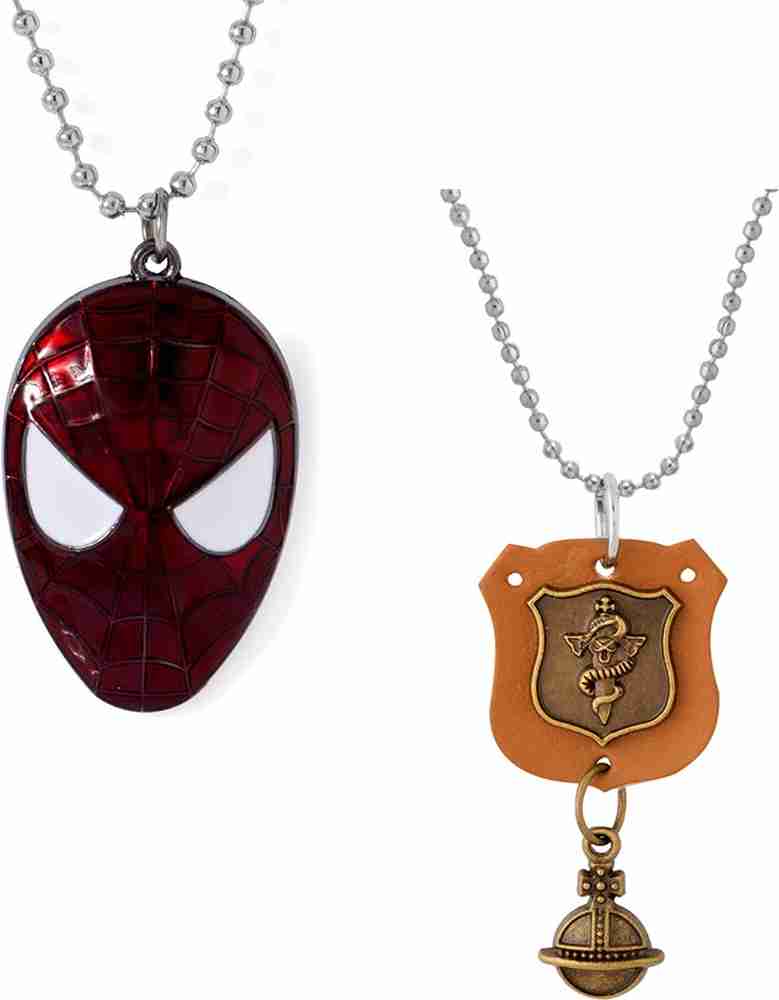Voylla Voylla Combo Pack of Filmy Style Pendants Silver Alloy
