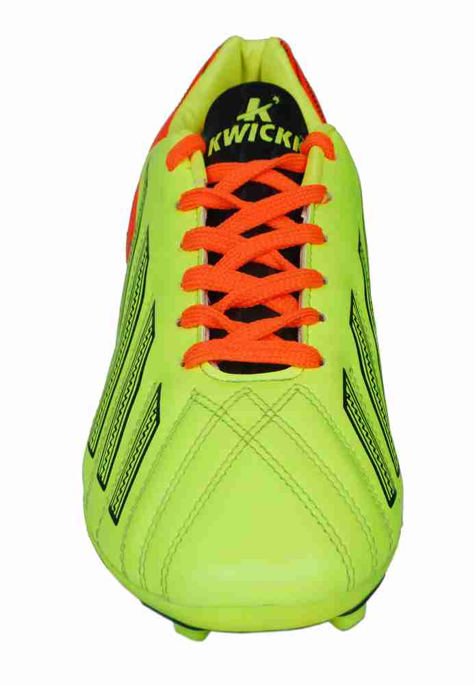 Kwickk Football Shoes For Men Buy Green Color Kwickk Football Shoes For Men Online at Best Price Shop Online for Footwears in India Flipkart