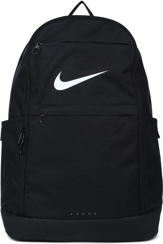 NIKE NK BRSLA XL B 30 L Laptop Backpack BLACK BLACK WHITE Price in India Flipkart