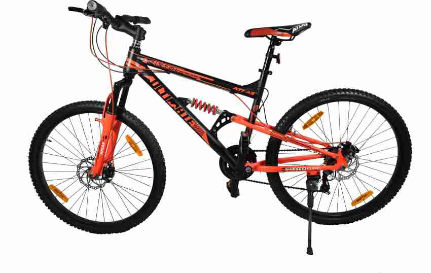 ATLAS Ultimate Pistol Dual Suspension Dual Disc Brake Bike For